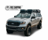 Prinsu - Ford Ranger Supercrew Roof Rack - Cutout-for-40-lightbars - 400-000-017-007