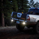 KC HiLiTES 520 KC FLEX ERA 1 LED 2-Light Kit with Rear Ext Wiring Harness and Spread Beam Ptrn