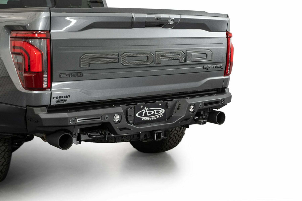 Addictive Desert Designs - 2021+ Ford F-150 Raptor Rock Fighter Rear Bumper - R210121090103