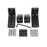 Kuat - Ibex Crossbar Riser Single Pair - Black - AIXCSBR