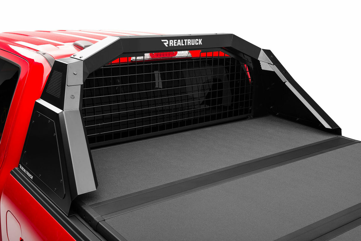 Backrack SC9002 Cab Safety Screen; Exclusive to Trace Rack;19-24 Chevy Silverado/GMC Sierra 1500