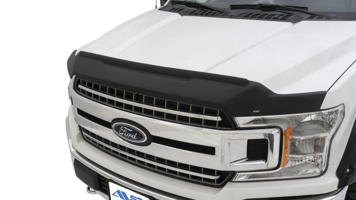 Husky 2830001 Aeroskin II Hood Protector Matte Black 15-20 Ford F-150; Does Not Fit Raptor