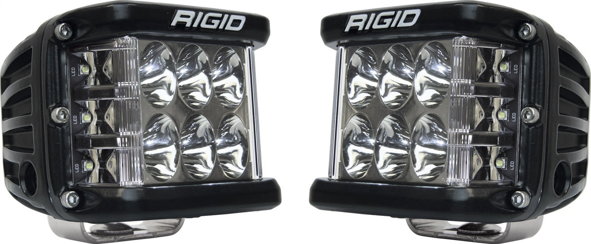 RIGID D-SS PRO Side Shooter, Driving Optic, Surface Mount, Black Housing, Pair