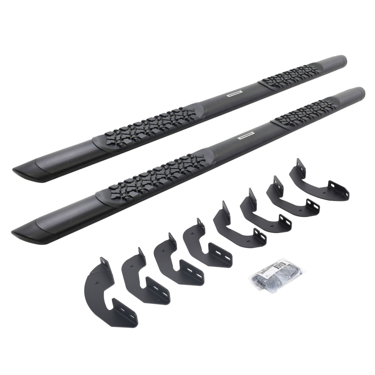Go Rhino V3443974T - V-Series V3 - Complete kit: Sidestep + Brackets - Textured Black