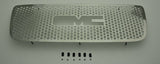 T-Rex Grilles - T-Rex Grilles 54317 Upper Class Grille, Polished, Stainless Steel, 1 Pc, Overlay - 54317
