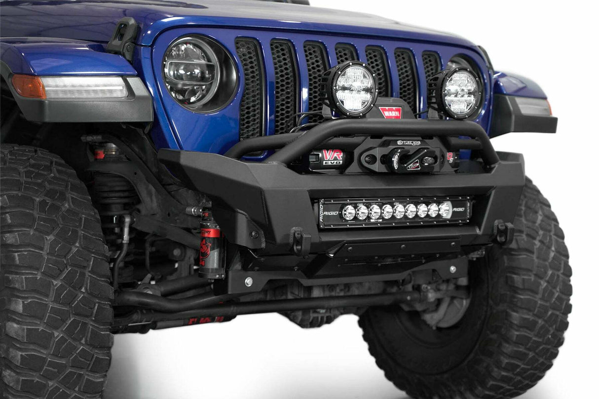 Addictive Desert Designs - Jeep JL/JT Phantom Winch Stubby Front Bumper - F980393070103