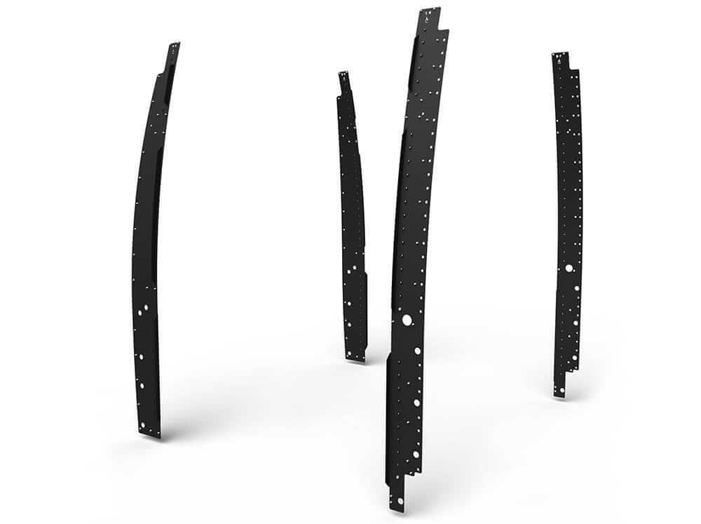 Flatline Van Co. - 2019-2025 Mercedes-Benz Sprinter 144 Bed Brackets - SP0310B