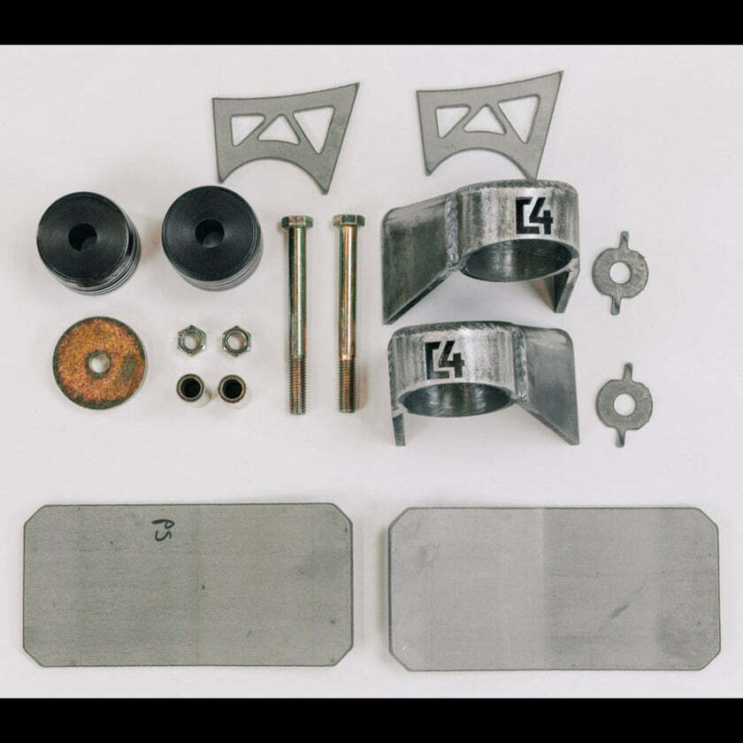 C4 Fabrication - Body Mount Relocation - 2nd Gen - 1200-8405-BM