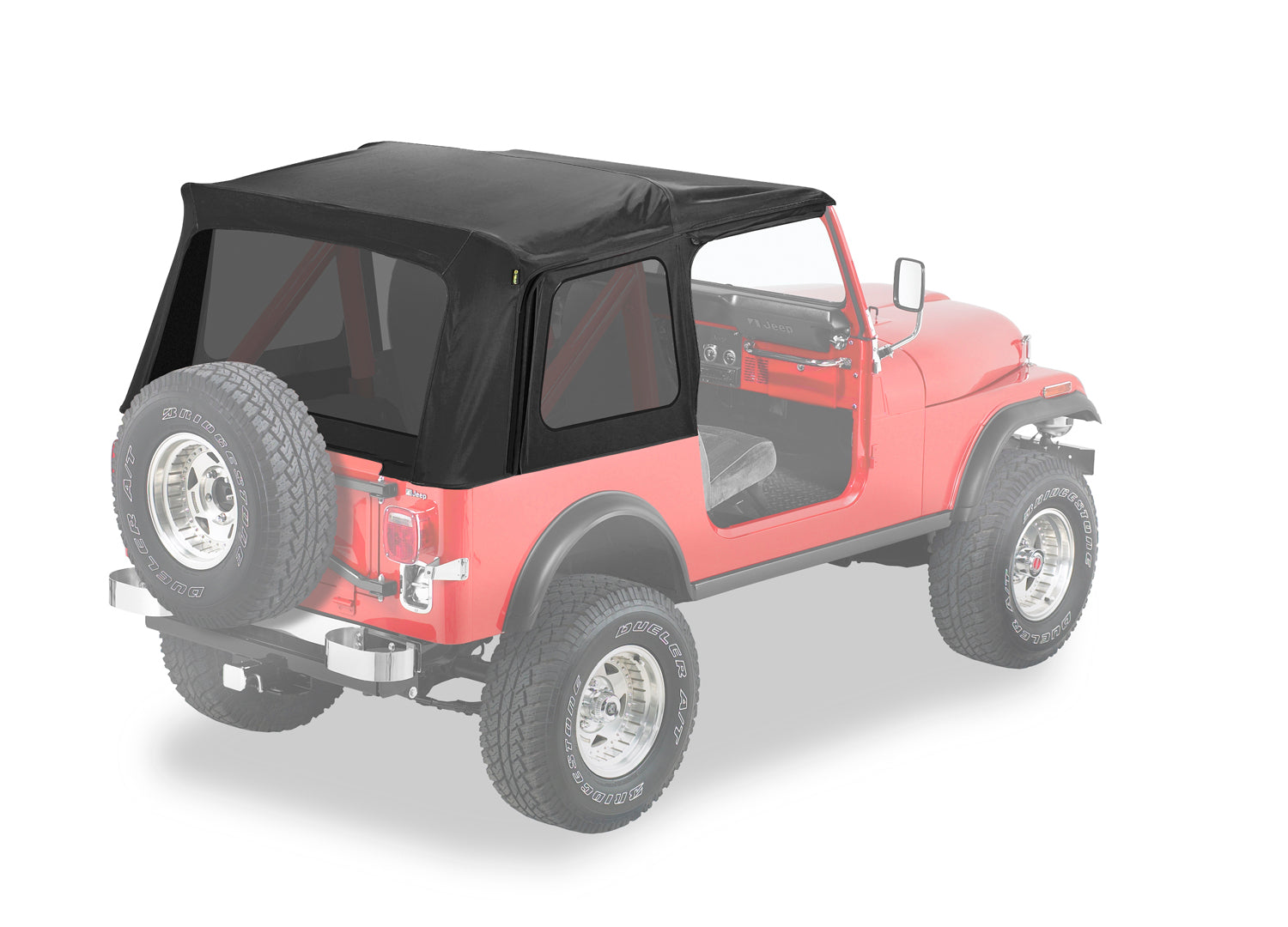 Bestop - 54599-15 - Supertop Classic Squareback Soft Top