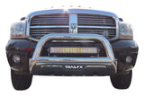 TrailFx - 3.5" Oval Bull Bar For GM- Stainless (B1516S)