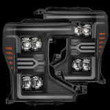 AlphaRex 880338 Projector Headlights Alpha Black