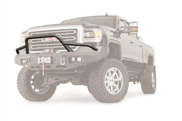 Warn - 100476 Powder Coated Black Steel With Brush Guard Skid Plate Step Plate