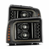 AlphaRex 880316 Projector Headlights Alpha-Black