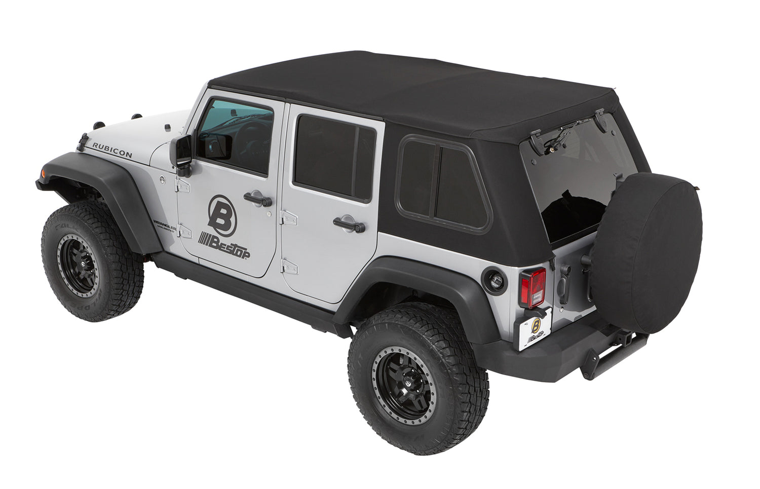 Bestop - 54863-17 - Trektop Pro Hybrid Slantback Soft Top