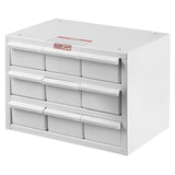 Weather Guard - Parts Cabinet 9 Bin 16 In X 12 In X 12 In - 9909-3-02