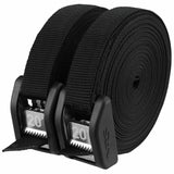 NRS - Buckle Bumper Straps Size: 20' Pair, Color: Stealth Black - 60028.01.107
