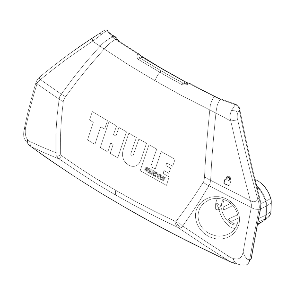 Thule - Evo Flush Front Cover - 1500054243