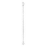 Curt - 48" Safety Chain with 2 S-Hooks (5,000 lbs, Clear Zinc) - 80030