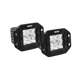 Westin - 09-1218FM4 FM4Q LED Flush Mount Auxiliary Lights