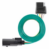 CURT 56558 Vehicle-Side Custom 4-Pin Trailer Wiring Harness, Fits Select Escape, Tribute, Mariner