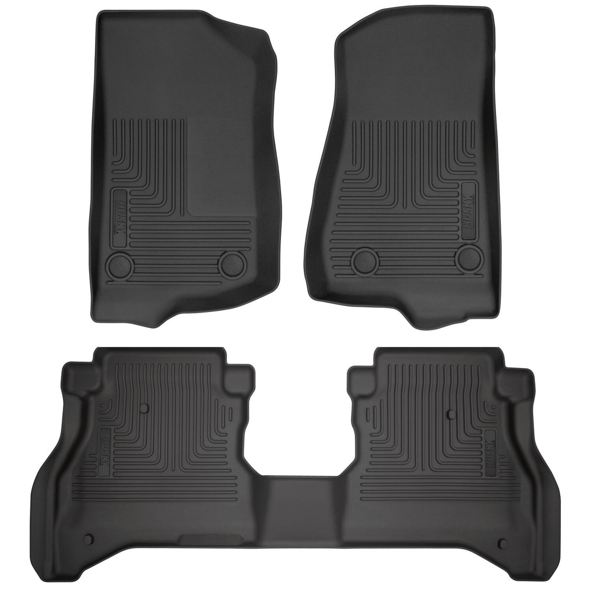 Husky Liners 93681 Weatherbeater - Front & 2nd Seat Floor Liners