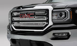 T-Rex Grilles - 2 Pc Small Mesh Stainless Steel Upper Class Grille Overlay - 54215