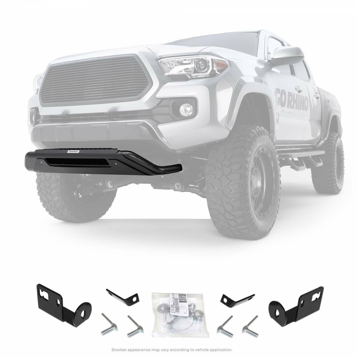 Go Rhino 5668620LT - RC3 LR with Mounting Brackets & 20" Light Bar - Textured Black