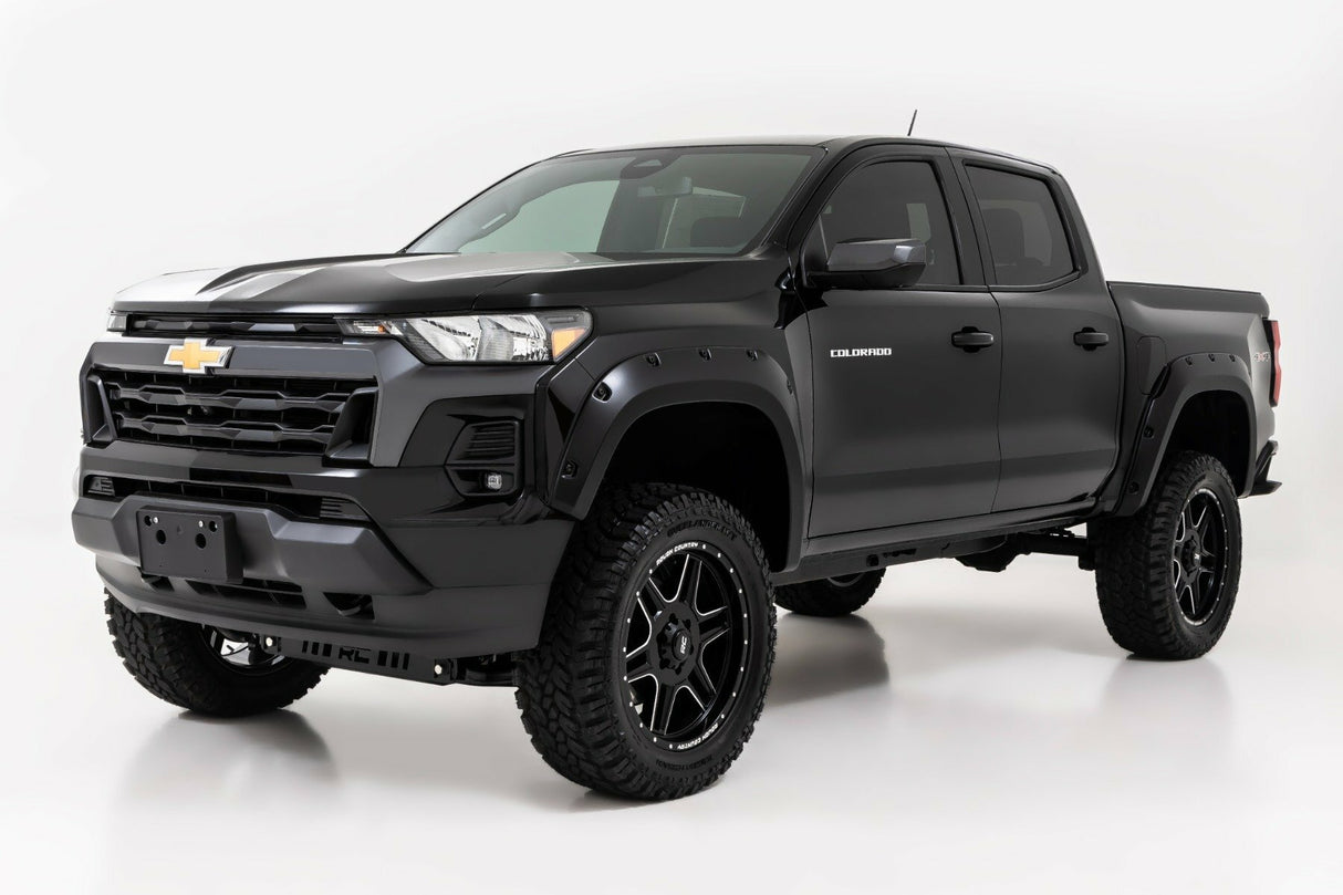 Pocket Fender Flares - GBA Gloss Black - Chevy Colorado 2WD/4WD (2023-2024)