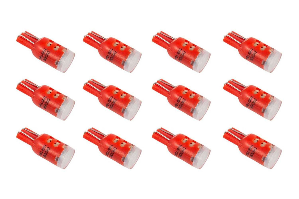 Diode Dynamics - DD0030TW - 194 HP5 LED Red (twelve)