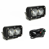 Baja Designs - 487801 - S2 Pro Black LED Auxiliary Light Pod Pair