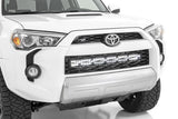 Rough Country - LED Light Kit - Bumper Mount - 30" Black Dual Row - White DRL - Toyota 4Runner (14-20) - 70787