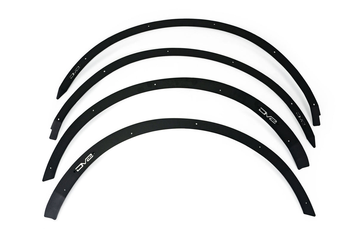 DV8 Offroad -  Ford Bronco Fender Flare Deletes Front & Rear  - FDBR-03
