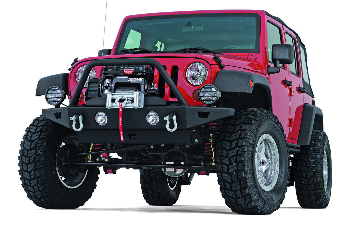 Warn - Winch Mounting Plate Kit for Jeep CJ5, CJ7 & Scrambler - Fits M8274-50 Winch - 11310