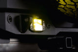 DV8 Offroad - 3-Inch Elite Series LED Amber Flush Mount Pod Light - BE3FMW40W-A