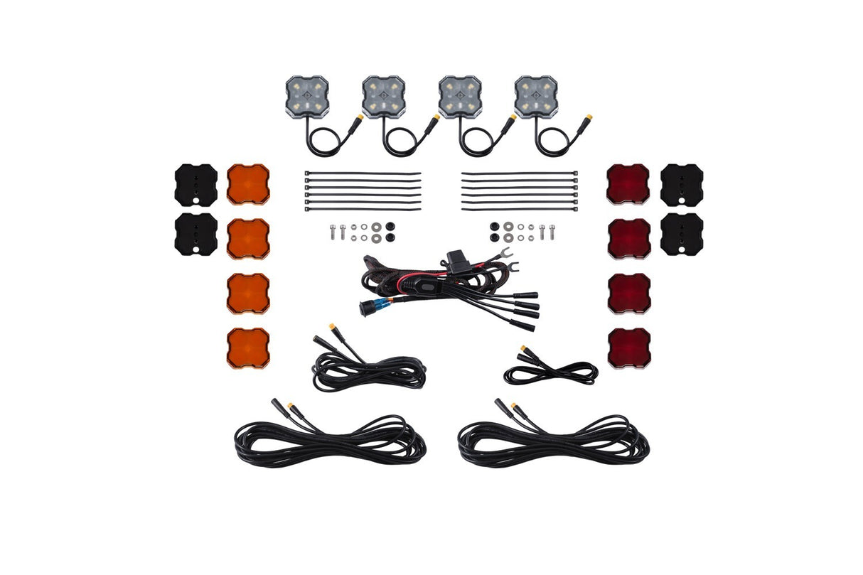 Diode Dynamics - Single-Color Rock Light Installer Magnet Mount Kit (4-pack) - DD7739