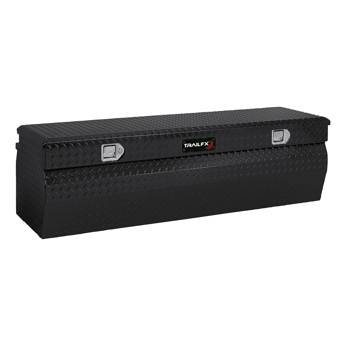 TrailFx - 48 Inch Aluminum Wedged Truck Chest- Gloss Black (150482)