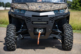 Rough Country - LED Light - Bumper Mount - 12" and 6" Pair Combo - Can-Am Defender HD 8 HD 9 HD 10 - 97069