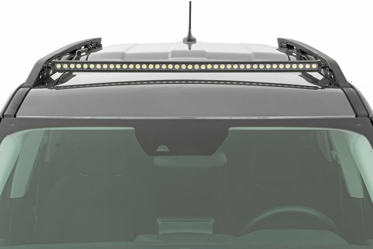 Rough Country - LED Light Kit - Roof Rack Mount - 40" Spectrum Single Row - Ford Bronco Sport (21-23) - 82039