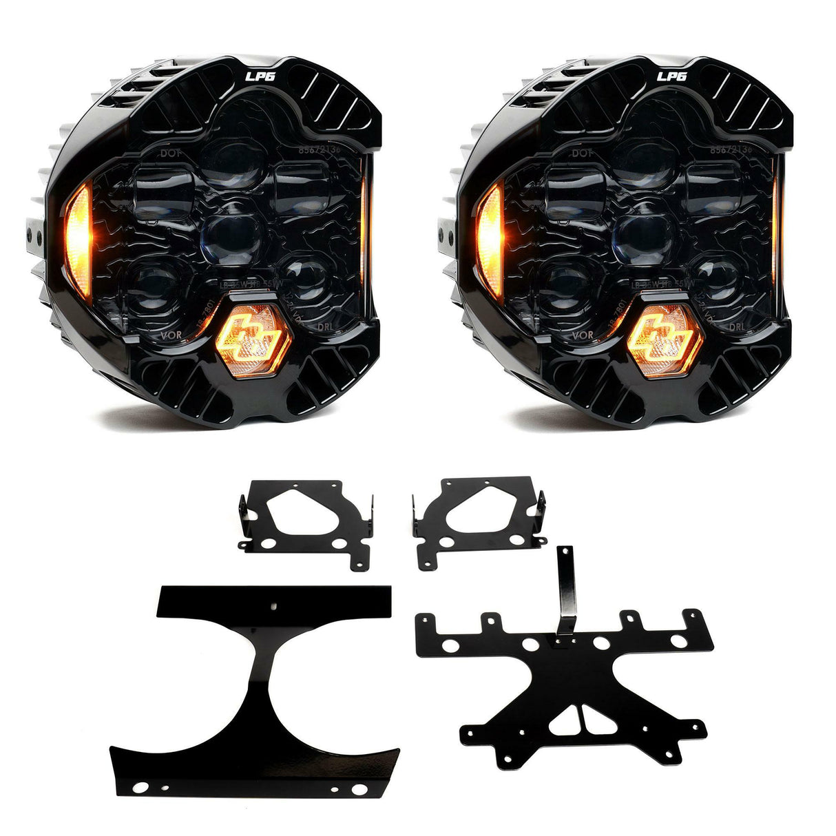 Baja Designs - 44-8113 DOT LP6 LED Headlight Kit