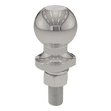 Curt - 2" Trailer Ball (3/4" x 2-1/8" Shank, 3,500 lbs., Stainless, Packaged) - 40082