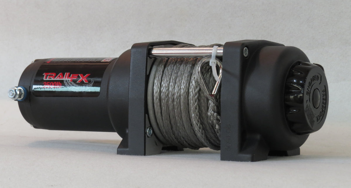TrailFx - ATV/UTV Synthetic Rope Winch 3500 Lb (WS35B)