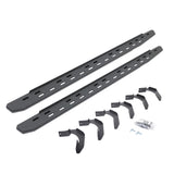 Go Rhino - RB30 Slim Running boards - Complete Kit: RB30 Slim Running board + Brackets - 69634668ST
