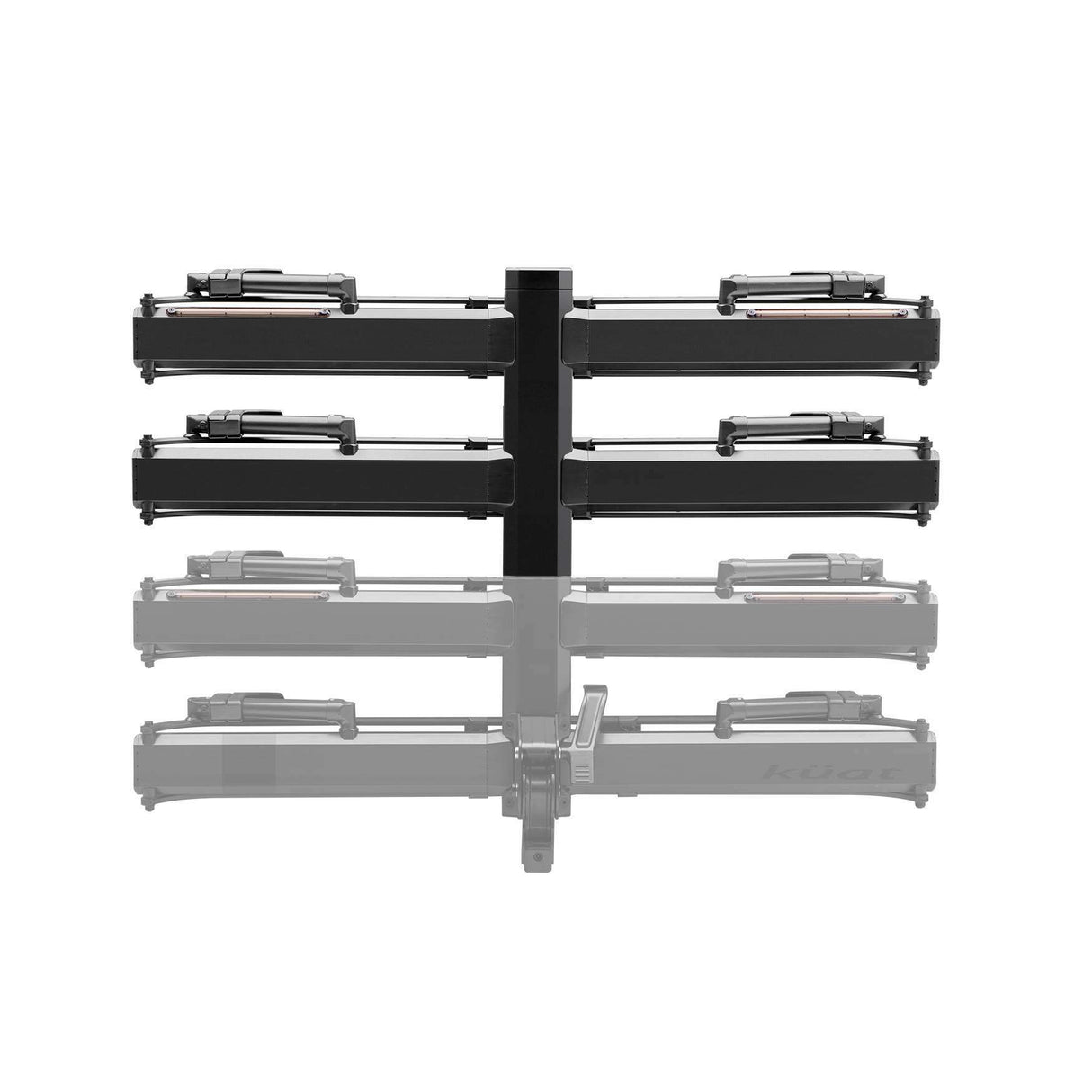 Kuat - Piston Pro Add On - Dual Ratchet Platform Rack - 2 Bike - Sandy Black - PPA2B