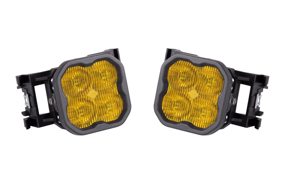 Diode Dynamics - SS3 Sport Type X Kit ABL Yellow SAE Fog - DD7131