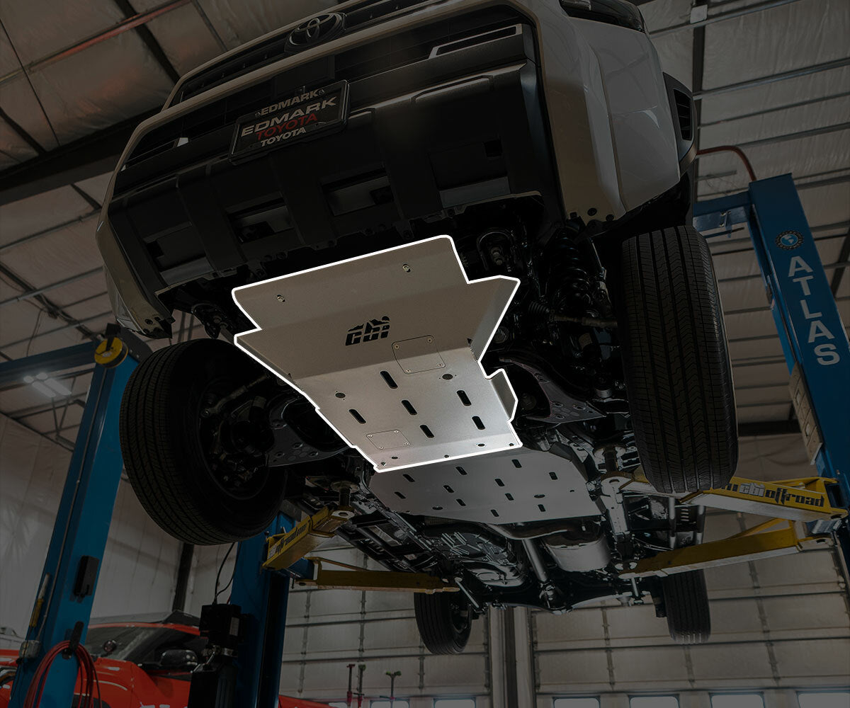 CBI - Toyota 4Runner Front Skid Plate | 2025 - Powder Coat Black - 300-000-011-090