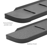 Go Rhino 63404880SPC - RB10 Slim Line Running Boards With Mounting Brackets - Textured Black