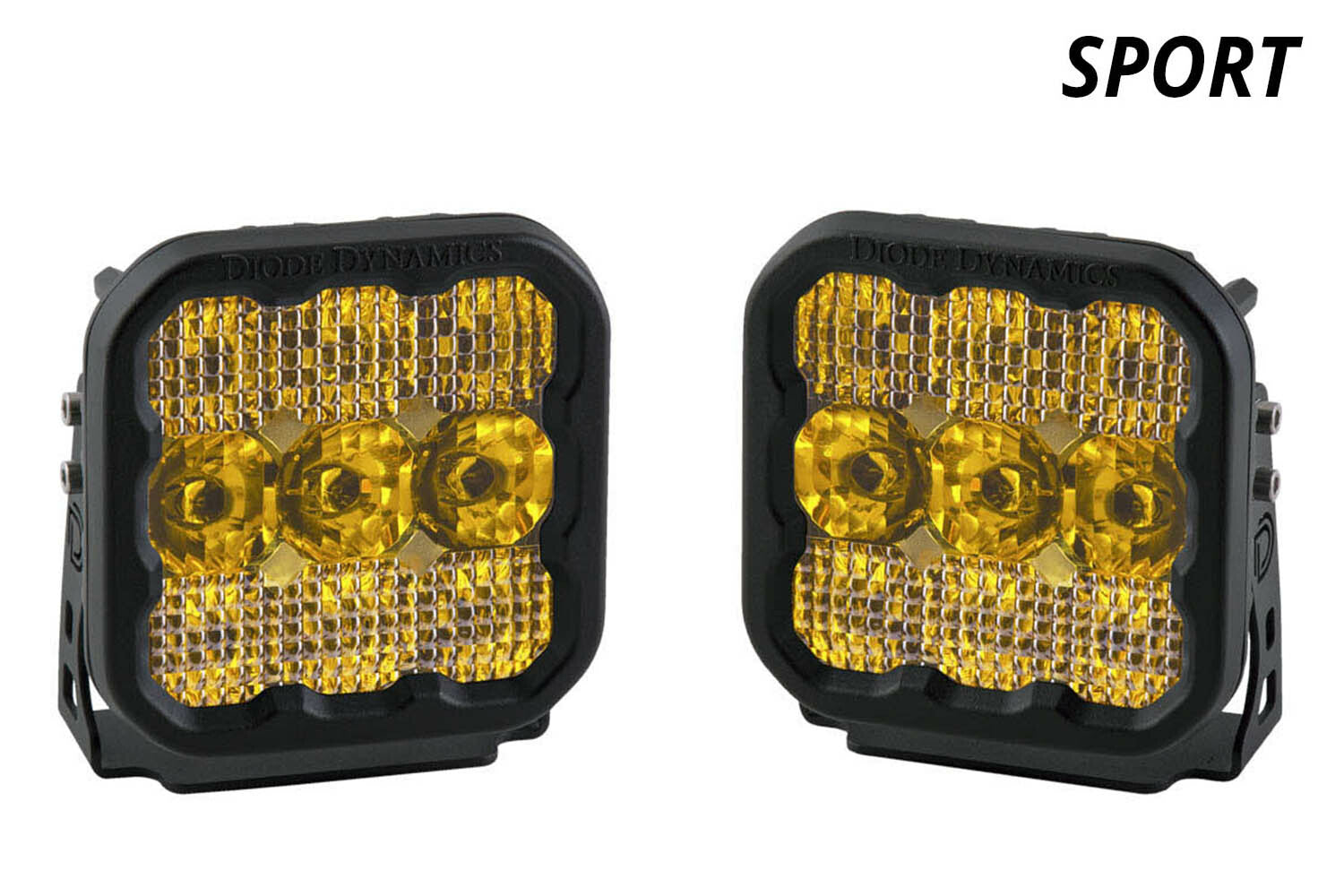 Diode Dynamics - SS5 LED Pod Sport Yellow Spot (pair) - DD6771P