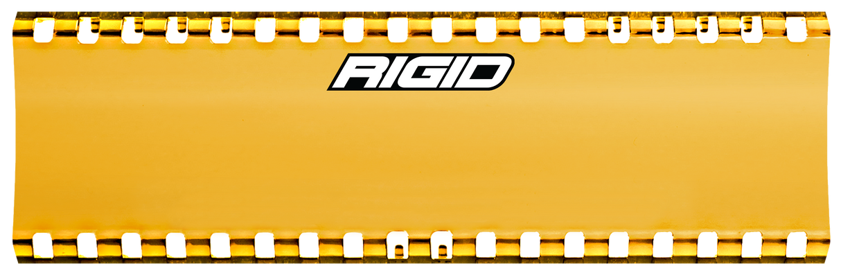 RIGID Industries - 105863 Light Cover For 6 Inch SR-Series LED Lights, Amber, Single