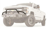 Warn - 100473 Powder Coated Black Steel With Brush Guard Skid Plate Step Plate