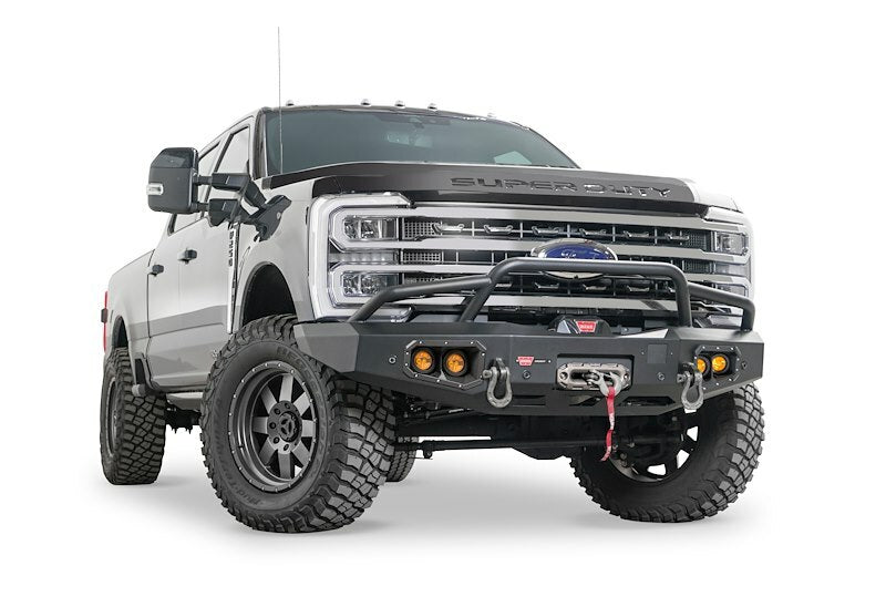 Warn - ASCENT BUMPER WITH PRERUNNER GUARD FORD SUPER DUTY - 110760